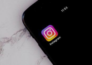 Photo of Instagram app icon on an iPhone