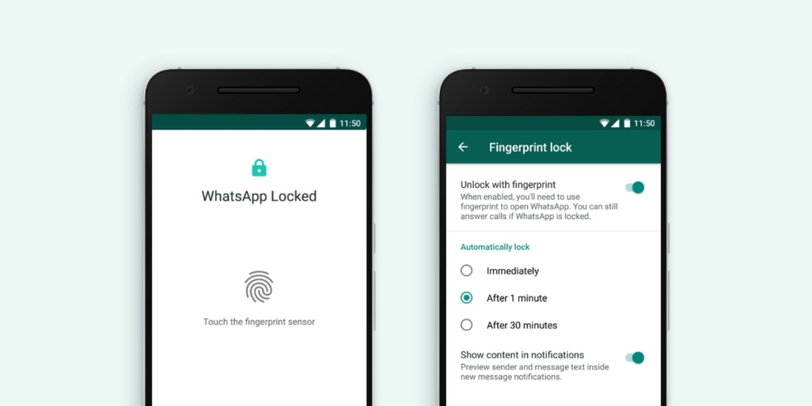 Featured image for WhatsApp fingerprint lock guide