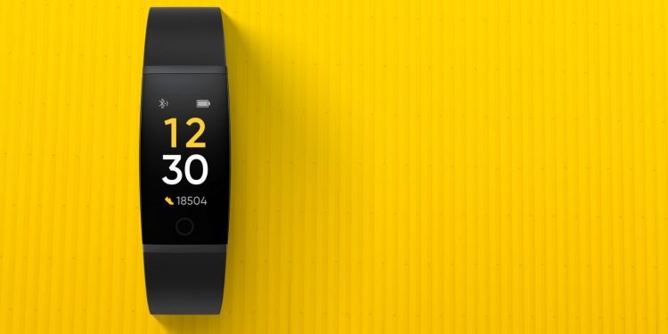 Realme Band display photo