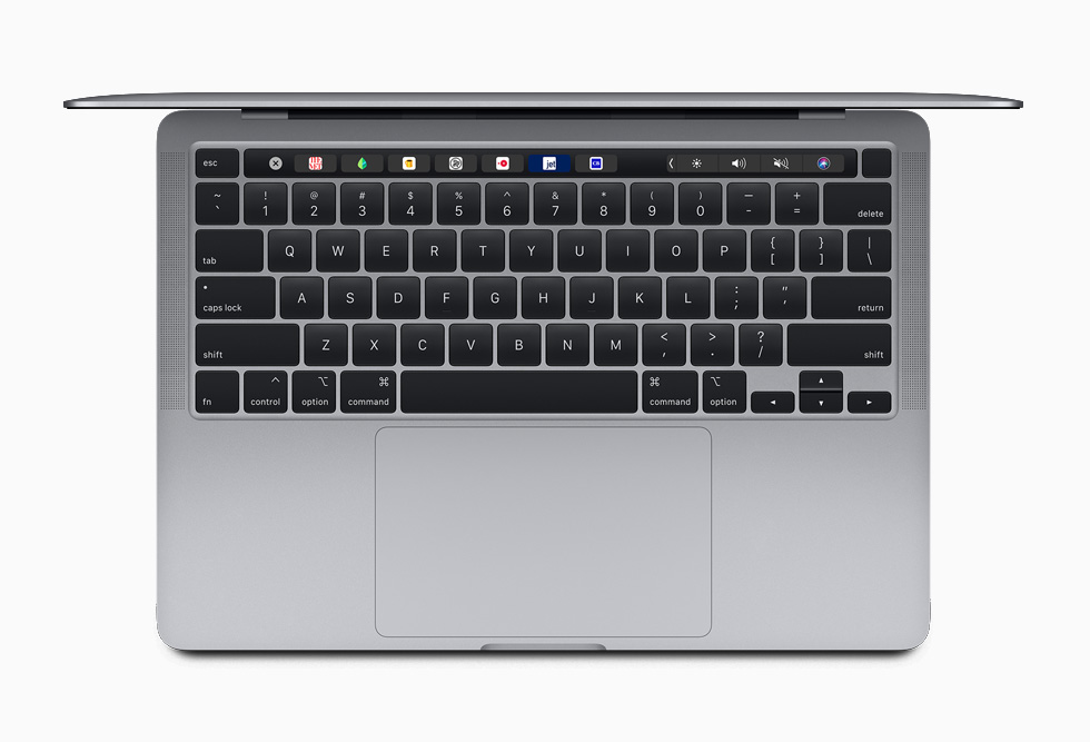 New Magic Keyboard in 13-inch MacBook Pro 2020 image via Apple