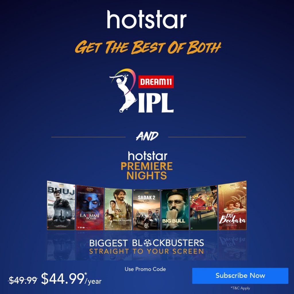 hotstar IPL poster