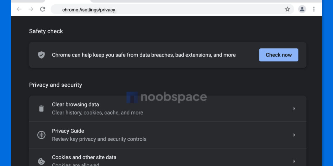 How To Run A Safety Check In Google Chrome 2024 | NoobSpace