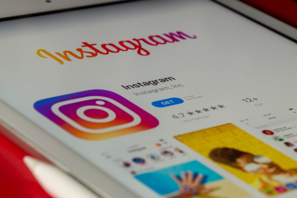 Instagram logo on App Store