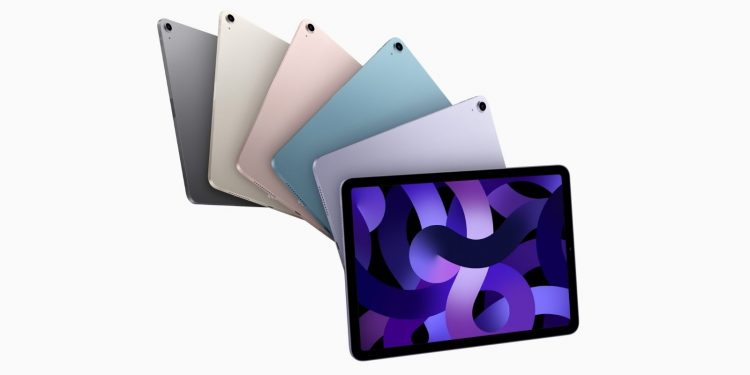 iPad Air 2022 colors
