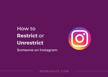 Restrict or Unrestrict someone on Instagram