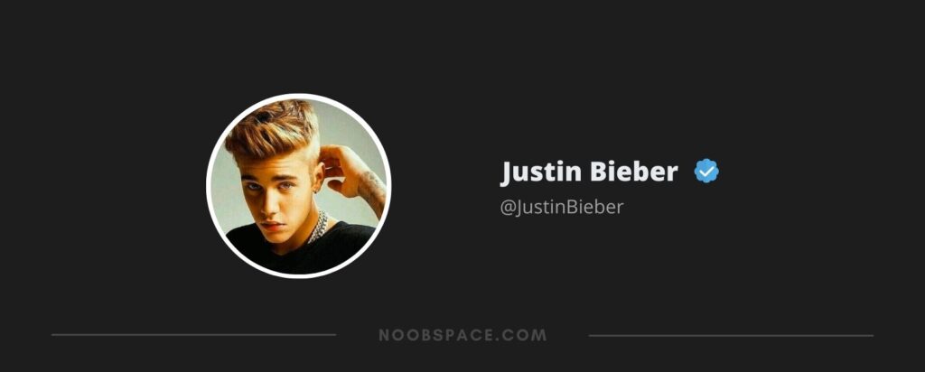 Justin Bieber Twitter followers record
