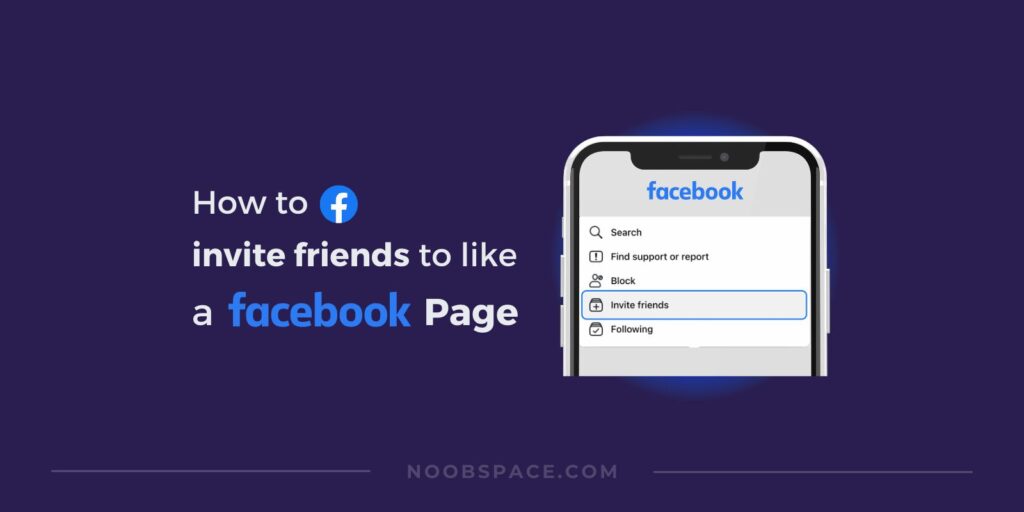 How to invite friends to like a Facebook page of your business