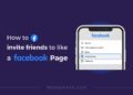 How to invite friends to like a Facebook page of your business
