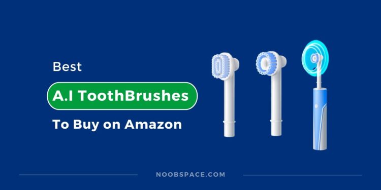 An image showing AI toothbrush on Amazon