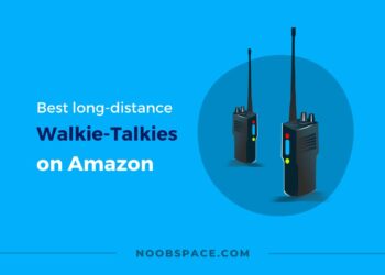 A set of long distance Walkie Talkies on Amazon