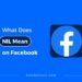 What does NIL mean on Facebook?