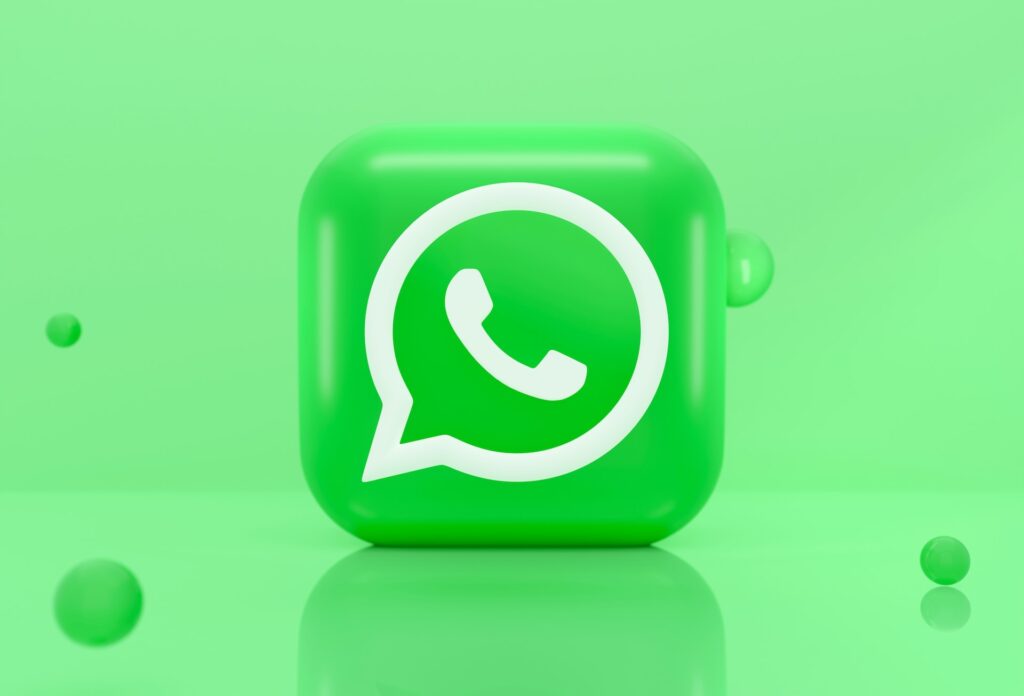 3D WhatsApp icon