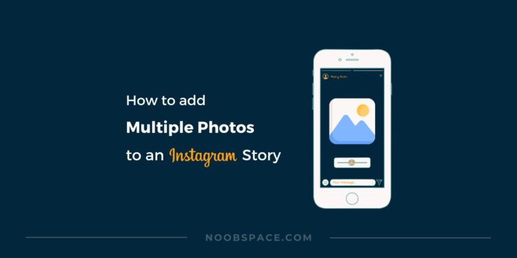 How to add multiple photos to an Instagram story in 2023
