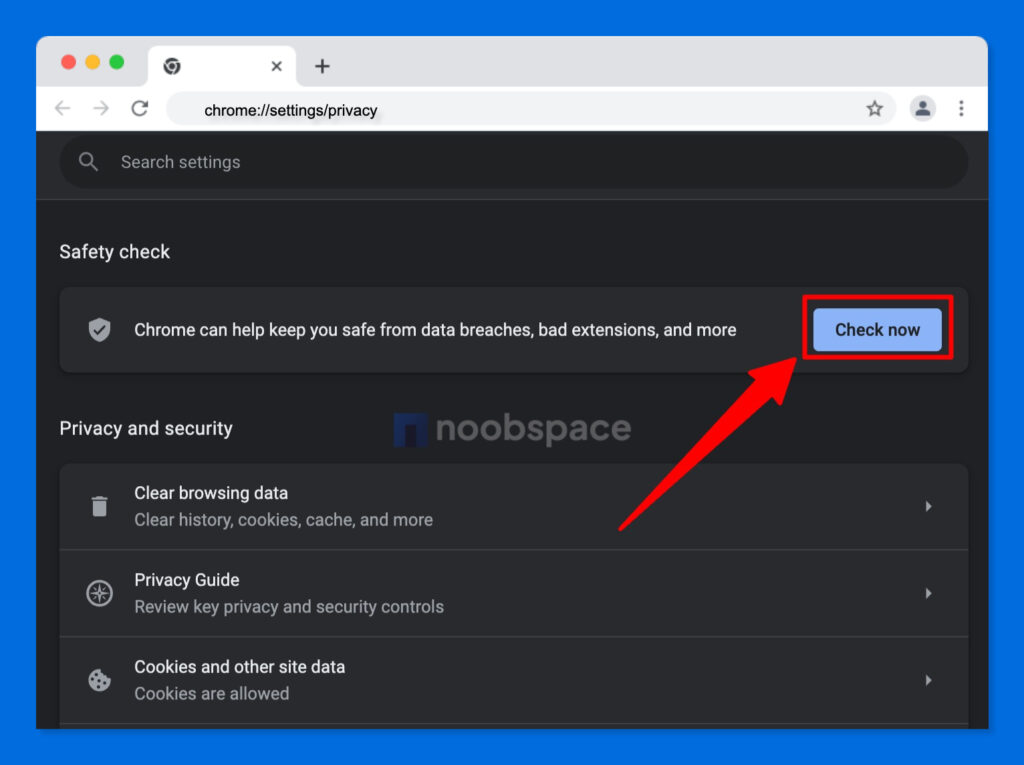 How To Run A Safety Check In Google Chrome 2024 | NoobSpace