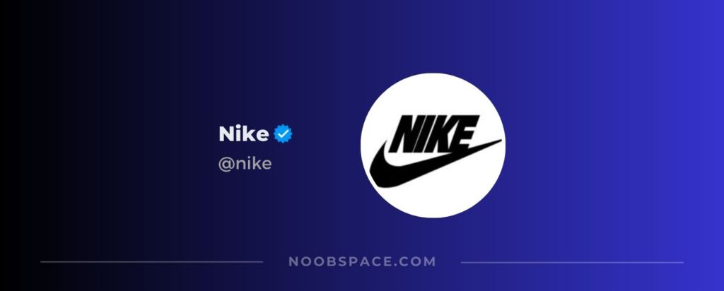 Nike's IG account
