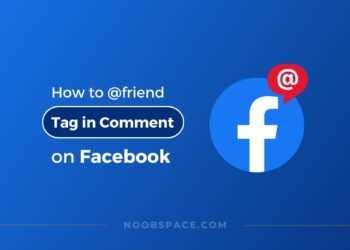 How to tag someone in facebook comments