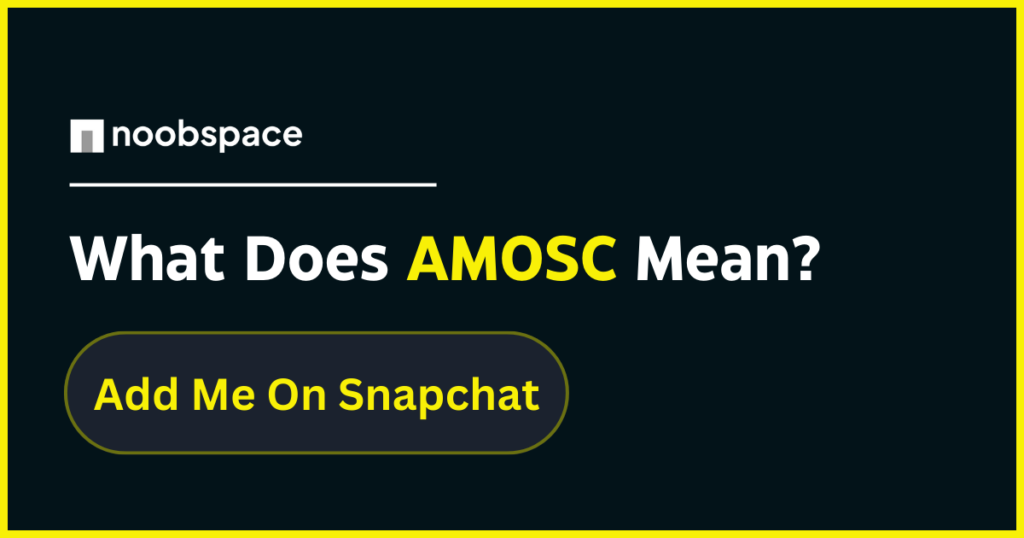 AMOSC meaning