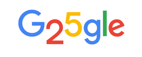 Google's 25th birthday doodle