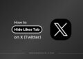 how to hide likes tab on x twitter 2023