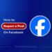 How to properly report a Facebook post
