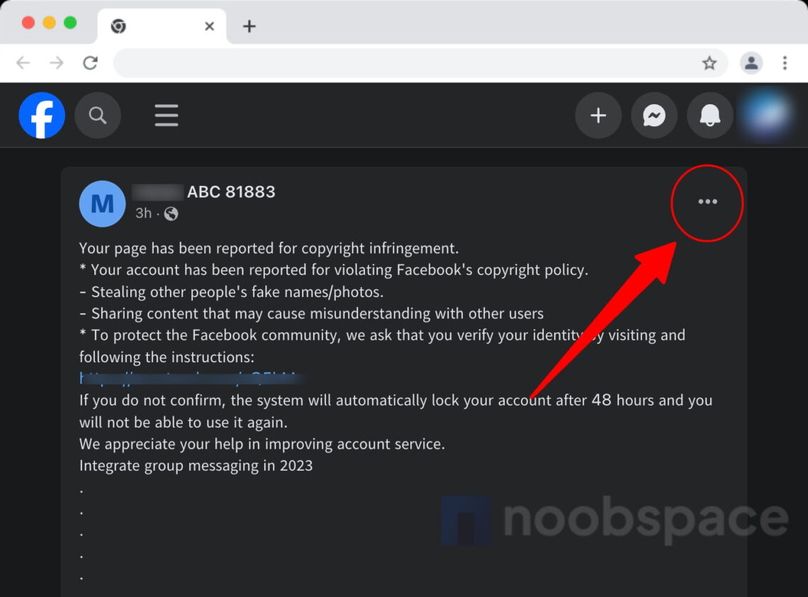 Step-by-step Guide To Report A Facebook Post (2026) | NoobSpace