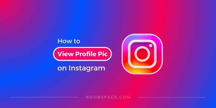 How to view Instagram profile picture of private account