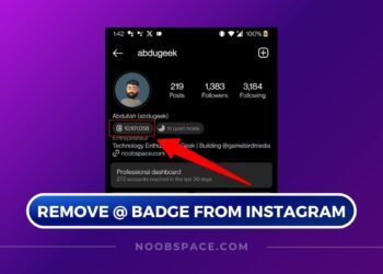 A featured image to remove @ Threads badge from your Instagram profile