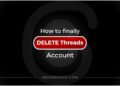 A guide to deleting Threads account