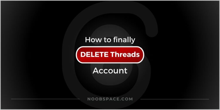 A guide to deleting Threads account