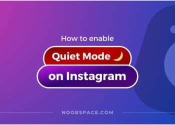 Enable to disable quiet mode on Instagram and the moon symbol