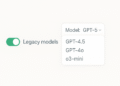 A featured image for turning on Legacy models of ChatGPT
