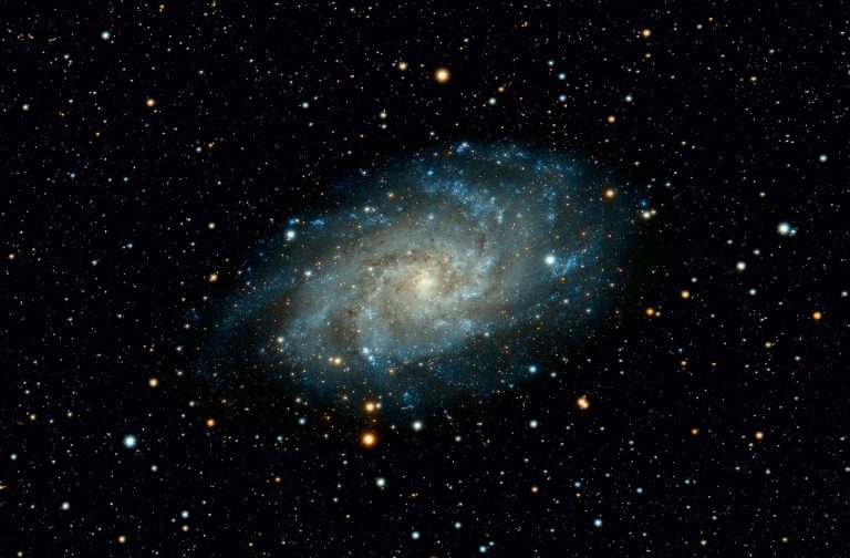 A photo of Space showing a Galaxy