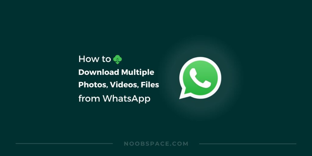 How To Download Multiple Files From WhatsApp Web (FAST) 2023