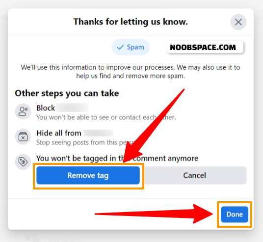 How To Remove Tag On Facebook From Comments In 2021 Noobspace