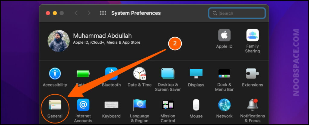 How to change default web browser in macOS 3 Choose General from the System Preferences icons tray in macOS