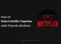 Guide to watch Netflix online with friends